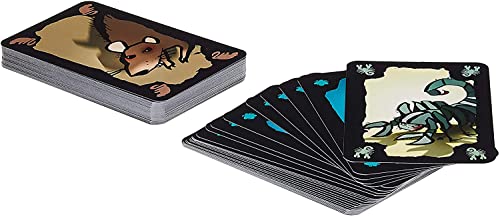 Cockroach Poker Party Game | Bluffing Strategy Card Game for Adults and Kids | Ages 8+ | 3-6 Players | Average Playtime 15-25 Minutes