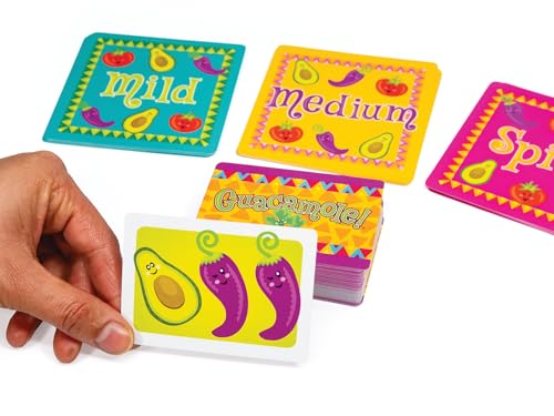 Outset Media Guacamole Game - Cooperative and Critical Thinking Ingredient Matching Card Game - for 2 to 4 Players Ages 8 and up
