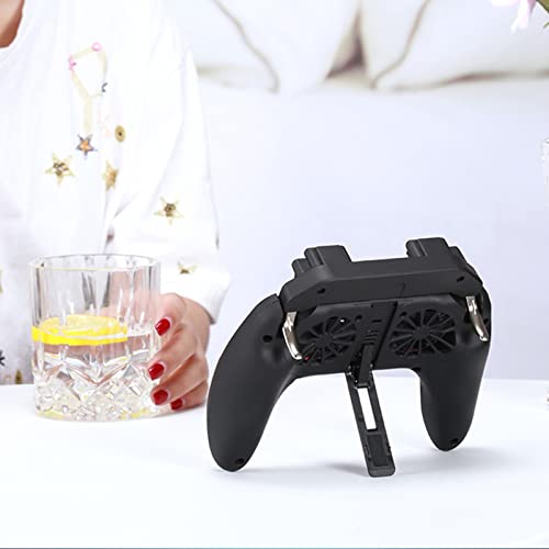 YUEHISY Smartphone Gamepad, Mobile Gaming Controller with Dual Cooling Fans, 5000mAh Battery, Ergonomic Handle, for 4.7-6.0 inch Phone (2500mah) - size: 2500mah