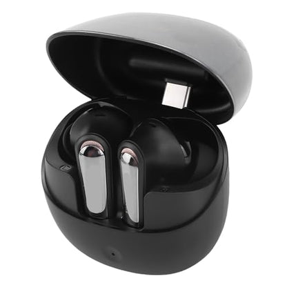 Cryfokt Wireless Gaming Earbuds, 20ms Ultra Low Latency Bluetooth 5.4 Dual Mode Gaming Earbuds, 13mm Dynamic Drivers with USB C Dongle ENC Mic for VR Phone Tablet (Black) - color: Black