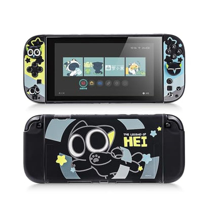 GeekShare Full Protective Shell Compatible with Switch 2, Hard PC Cover Case Designed for Switch 2025 Game Console and Joy Con Controllers - The HEI Series - color: The Hei2