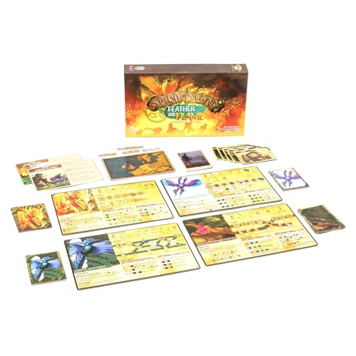 Greater Than Games | Spirit Island: Feather & Flame - Foil Panels | Cooperative Strategy Board Game Accessory | Premium Component Upgrade - style: Foil Panels