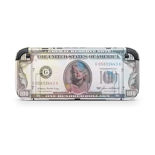 Glossy Glitter Gaming Skin Compatible with Nintendo Switch 2 Console Only - Monroe Currency - Premium 3M Vinyl Protective Wrap Decal Cover - Easy to Apply | Crafted in The USA by MightySkins - color: Monroe Currency, size: Switch 2 Console Skin Only, styl