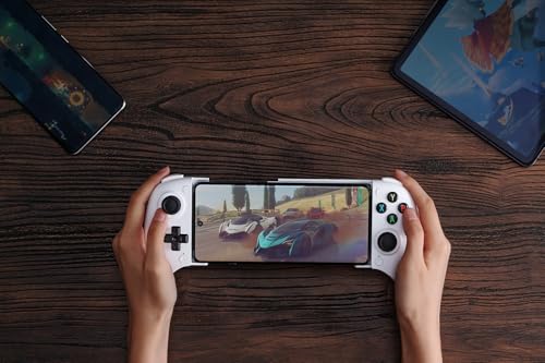 8BitDo Ultimate Mobile Gaming Controller for Android devices, Bluetooth Mobile Game Controller with Hall Effect Joysticks and Hall Triggers (Black) - color: Black