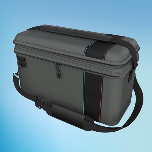 Turtle Beach PlayTrek Hard Shell 2-in-1 Travel Case, Nintendo Switch 2 | Licensed for Switch 2, Lite, OLED, Carrying Case, 12 Game Card Holder, Cover, Accessory Storage, Protection, Charcoal Black - style: 2-in-1