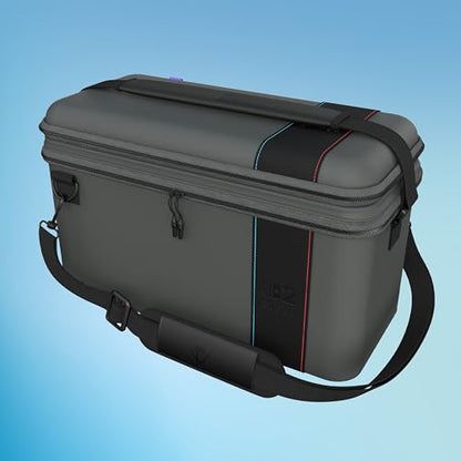 Turtle Beach PlayTrek Hard Shell 2-in-1 Travel Case, Nintendo Switch 2 | Licensed for Switch 2, Lite, OLED, Carrying Case, 12 Game Card Holder, Cover, Accessory Storage, Protection, Charcoal Black - style: 2-in-1
