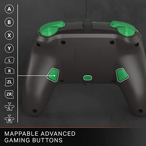 PowerA Enhanced Wired Controller for Nintendo Switch - Heroic Link, Nintendo Switch - OLED Model, Gamepad, Game controller, Wired controller, Officially licensed