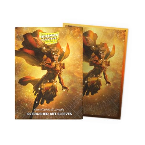 Dragon Shield | Brushed Art Sleeves | Constellations: Alaria | 100 CT - Smooth & Tough Premium TCG Sleeves | Compatible with Pokemon, Flesh & Blood, One Piece & Magic the Gathering - color: Constellations: Alaria