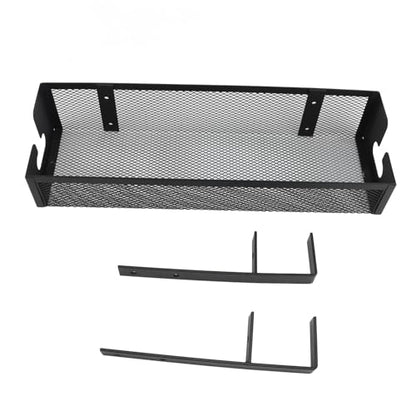 Haofy Under Desk Cable Management Tray Carbon Steel Mesh Organizer with Tool Free Clamp Installation Fits 1.2 Inch Thick Desks for Office Home Workstations Gaming Stations Reduces