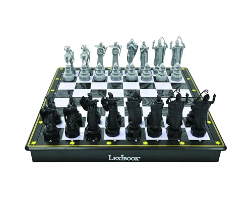 Lexibook, Harry Potter Magnetic Chess Board, CGM300HP | Magnetic & Foldable Chess Board, 32 pieces, Family game - style: CGM300HP