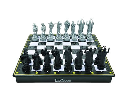 Lexibook, Harry Potter Magnetic Chess Board, CGM300HP | Magnetic & Foldable Chess Board, 32 pieces, Family game - style: CGM300HP