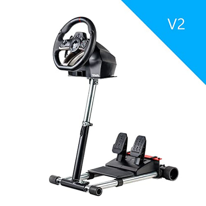 Wheel Stand Pro H Racing Wheel Stand Compatible With Hori Racing Wheel Overdrive and Wireless APEX Wheels, Original V2. Wheel and Pedals Not included.