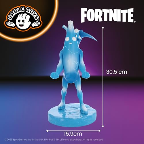 Cableguys Fortnite Polar Peely XL Gaming Device & Tablet Stand - Large Tablet & Cell Phone Holder for Desk, Compatible with iPad and Portable Game Consoles, Desktop Accessories for Gaming Setup