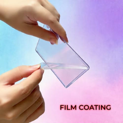 25 Pcs Hard Plastic Toploaders 3"x4", Trading Card Holders with Protective Film, Clear Card Sleeves for Baseball, Football, Sports Cards, Kpop Photocards, and TCG Collectibles
