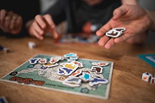 USAOPOLY National Parks Get Wild | Quick-Rolling Dice Game Featuring Iconic National Park Locations | Great Kids Game & Family Board Game | lawn-game-equipment