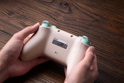 8Bitdo Ultimate 2C Wireless Controller for Windows PC and Android, with 1000 Hz Polling Rate, Hall Effect Joysticks and Triggers, and Remappable L4/R4 Bumpers (Mint) - color: Mint