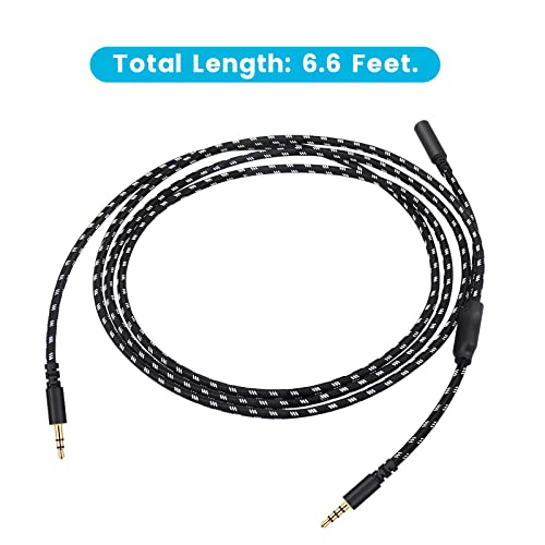Chat Link Cable for Elgato 4K S, 4K X, HD60 S/S+, HD60 X Game Capture Card | HD60PRO Party Chat Adapter for Xbox One and PS5, PS4, 6.6ft Long - color: Black