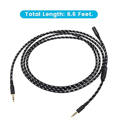 Chat Link Cable for Elgato 4K S, 4K X, HD60 S/S+, HD60 X Game Capture Card | HD60PRO Party Chat Adapter for Xbox One and PS5, PS4, 6.6ft Long - color: Black