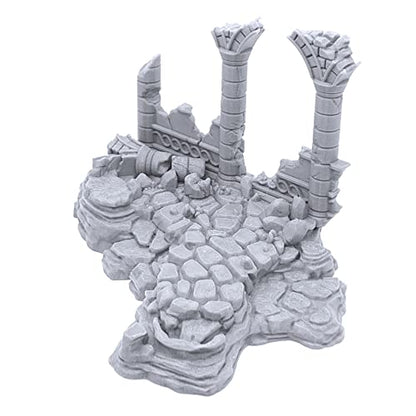 EnderToys Ancient Ruins - DND Terrain Scenery for Tabletop 28mm Miniatures Wargame