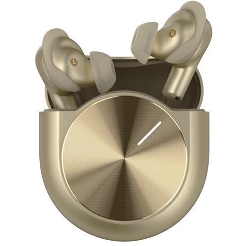 Noise Master Buds 2 with SoundByBose (2026), 51dB Adaptive ANC, Hi-Res LHDC Audio,360° Spatial Audio with Head Tracking, 6-mic ENC, Dual Pairing, Fast Charge & BT v6.1 (Aurum) - color: Aurum