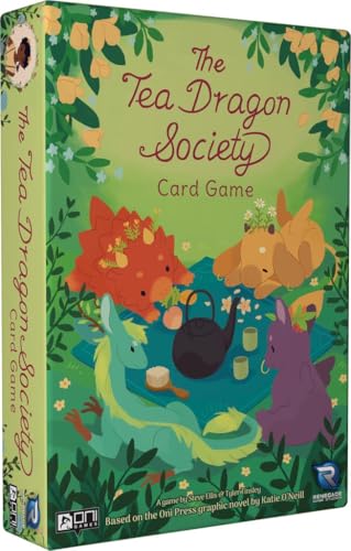 Renegade Game Studios The Tea Dragon Society Card Game - Deck Building | Fantasy Board Game for 2-4 Players Ages 10+, Based on Katie O'Neill Graphic Novel, Includes Adorable Dragon Illustrations