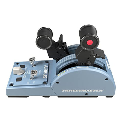 Thrustmaster TCA Quadrant Airbus Edition Flight Sim Throttle - PC | Detents, switches, thrust reversers, 2 axes, 16 buttons, Hall-Effect sensors, linear mode, for realistic cockpit control - style: Quadrant