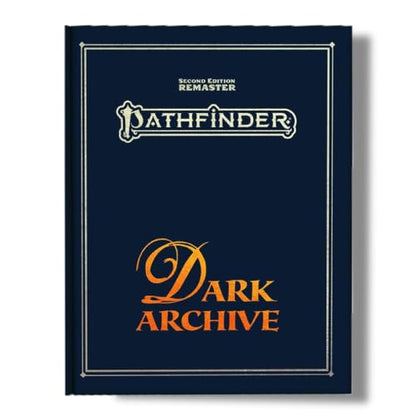 Pathfinder Dark Archive Remastered Special Edition - Faux Leather Deluxe | 2 New Classes Psychic & Thaumaturge | Second Edition RPG Paranormal Guide