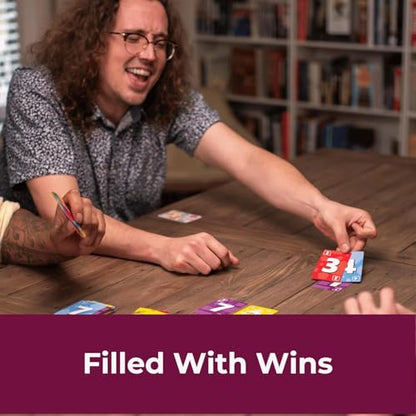 Fireside Games Ultimatch, Cooperative Pyramid Card Game, Award-Winning | Match by Color Number and Math, Ages 10+, 1-5 Players, Family Game Night