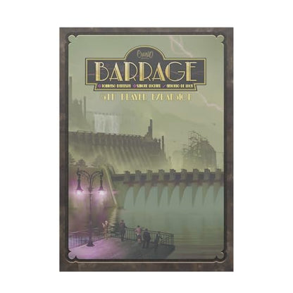 Cranio Creations - Barrage 5th Player, Expansion of The Game Barrage, Edition in Italian Language