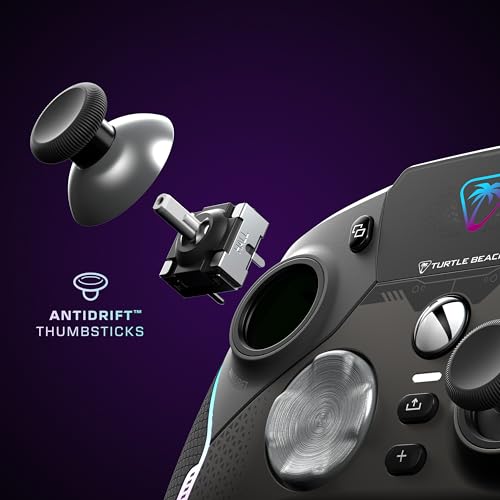Turtle Beach Stealth Ultra Wireless RGB Gaming Controller, Xbox Series X|S | Also works with PC, Xbox One, Android, Bluetooth, Customizable Display Screen, Rapid Charging Dock, 30-Hr Battery, Black - color: Black