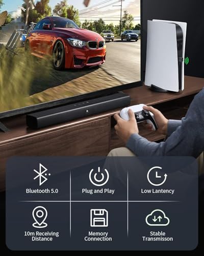 Bluetooth Adapter for PS4/PS5/Switch, Wireless Controller Adapter, Compatible with PS4, PS5, Switch, Windows PC, Android TV Box, Steam | Wireless Controller Adapter Compatible with PS4, PS5, Switch, Windows PC, Android TV Box & Steam