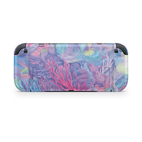 Gaming Skin Compatible with Nintendo Switch 2 Console Only - Dreamy Reef - Premium 3M Vinyl Protective Wrap Decal Cover - Easy to Apply | Crafted in The USA by MightySkins - color: Dreamy Reef, size: Switch 2 Console Skin Only, style: Matte Finish