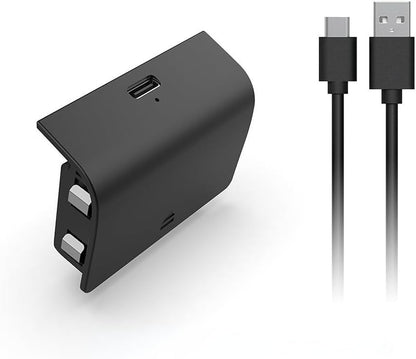 Upgraded 800 mAh Rechargeable Controller Battery Pack for Xbox Series S/X with USB C Charging Cable and LED Indicator - 1 Pack