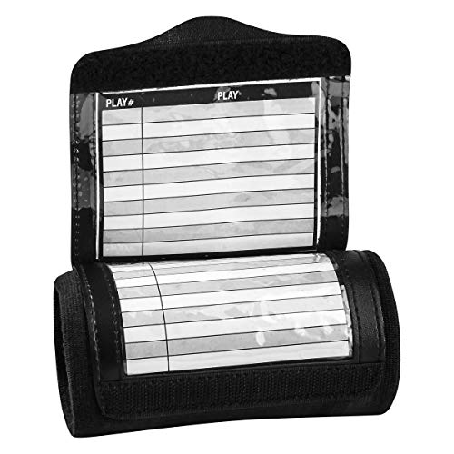 Champro Adult Quarterback Playbook Triple (AF50B) - color: Black, size: Youth