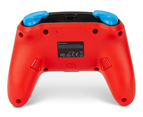 PowerA Enhanced Wireless Controller for Nintendo Switch/Switch 2 / Switch Lite/OLED Model - Mario Pop - Gamepad, game controller, Officially Licensed - color: Mario Pop