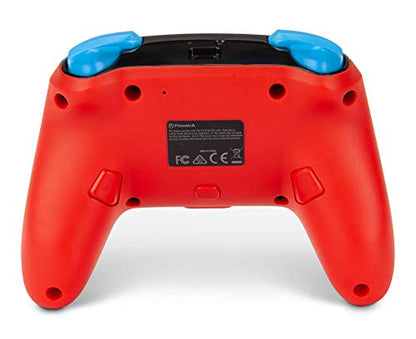 PowerA Enhanced Wireless Controller for Nintendo Switch/Switch 2 / Switch Lite/OLED Model - Mario Pop - Gamepad, game controller, Officially Licensed - color: Mario Pop