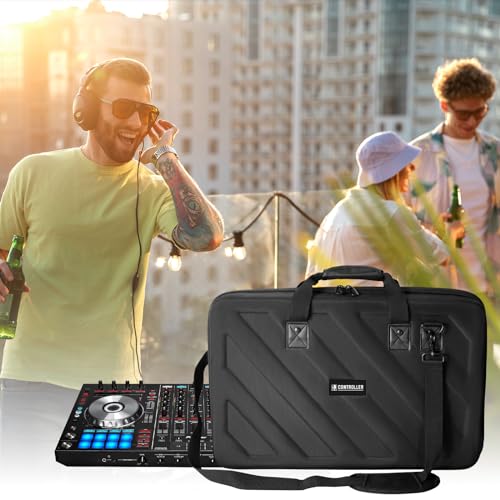 Hard Case Compatible with Pioneer DJ Controller RX,SX,SX2,SX3/DDJ-FLX6/Denon MC7000 Protective Carrying Storage Bag,Blcak(l-27.2 x 15.7 x 4 Inch) - size: DDJ-FLX6/SX2/SX3