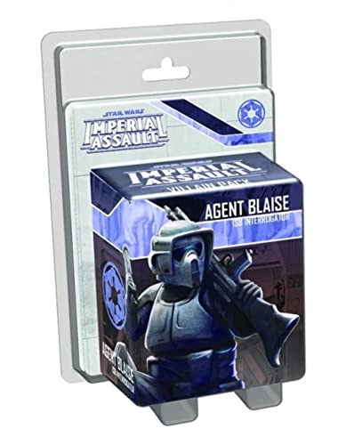 Star Wars Imperial Assault Board Game Agent Blaise VILLAIN PACK - Epic Sci-Fi Miniatures Strategy Game for Kids and Adults, Ages 14+, 1-5 Players, 1-2 Hour Playtime, Made by Fantasy Flight Games - size: Villain Pack, style: Agent Blaise