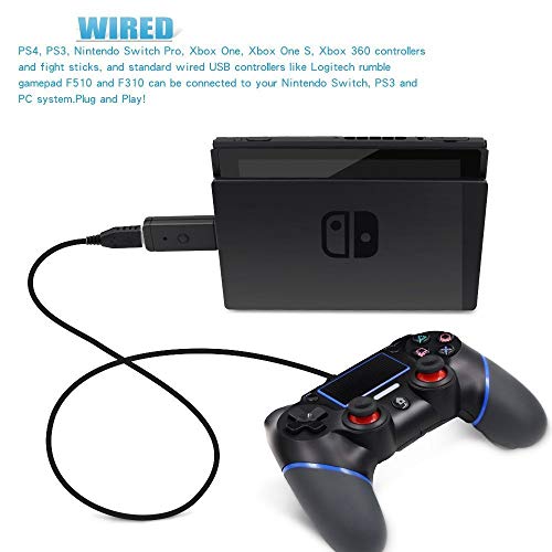 Jys USB Multi System Controller Adapter: PC, PS3 Switch