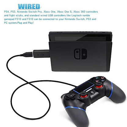 Jys USB Multi System Controller Adapter: PC, PS3 Switch