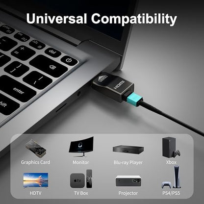 8K Detachable Full Fiber Optic Armored HDMI 2.1 Cable, 48Gbps, 100FT | Full Fiber Optic Design Reduces EMI vs Copper Cables; Replace the Module Without Replacing the Entire In-Wall Cable - size: 100FT