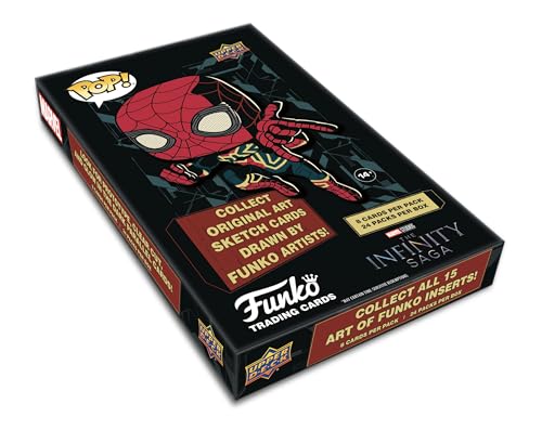 UCC Distributing Funko Pop Marvel Trading Card Box - 24 Packs Per Box/Factory Sealed