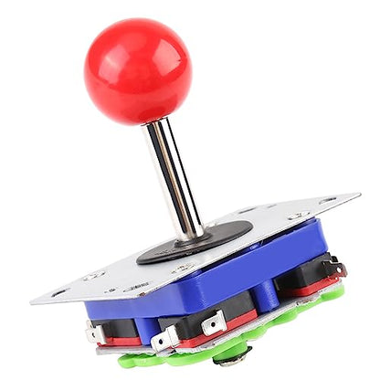 Joystick - 2/4/8 Way Classic Game Joystick with Adjustable Ball and Long Handle for Competition Style Gaming