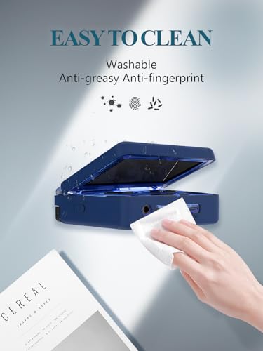 Silicone Case for Anbernic RG35XXSP Retro Handheld Game Console 3.5 inch,Full Body Soft Silicone Handheld Game Console Drop-Proof Protector Case with Shockproof,Non-Slip,Anti-Collision,Blue. - color: Blue