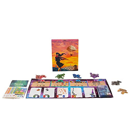 Canvas Board Game – Strategic Card Crafting Game for 1–5 Players | Create stunning works of art with Canvas using innovative transparent cards.