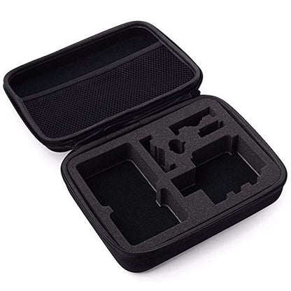 TEKCAM Action Camera Carrying Case Protective Storage Bag Compatible with Gopro Hero 13 12 11 10 9 8 7/AKASO EK7000/Brave 4/Brave 7 LE/Brave 8/APEXCAM/Dragon Touch Action Camera (Medium) - color: Case-Medium