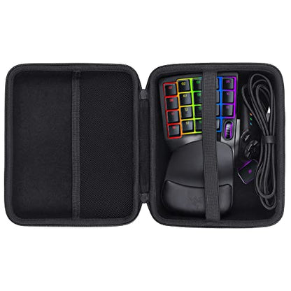 co2CREA Hard Travel Case for Razer Tartarus Pro V2 Gaming Keypad | Travel Storage, Space For Keypad And Cable, Organized Interior, Protective Carrying Case - size: for Gaming Keypad