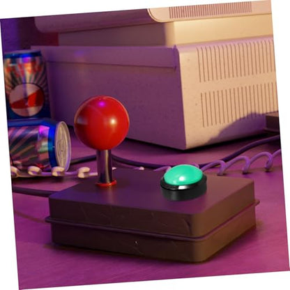 Zerodeko LED Illuminated Game Machine Push Button Replacement Arcade Game Button Micro Switch Suitable for Gaming Machines and Vending