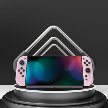 PlayVital for Nintendo Switch 2 Skin Full Set (2-Pack) - Protective Vinyl Decal Stickers for Switch 2 Console, Handle Grips & Dock | No Residue, Anti-Scratch - Magic Wings Pink - color: Magic Wings Pink
