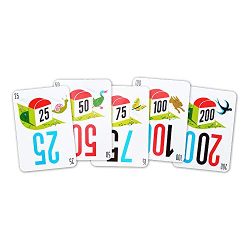 Asmodee Mille Bornes Classic Racing Card Game - Fast-Paced Family Strategy Game for Ages 7+, 2-6 Players, 20 Minute Playtime | Fast-Paced Family Strategy Game for Ages 7+, 2-6 Players, 20 Minute Playtime